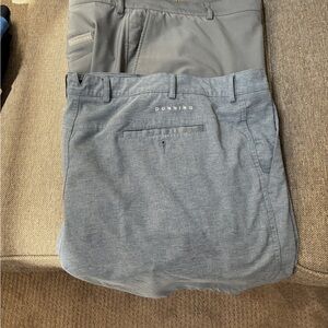 Dunning men’s Gray Golf 2 pairs Shorts